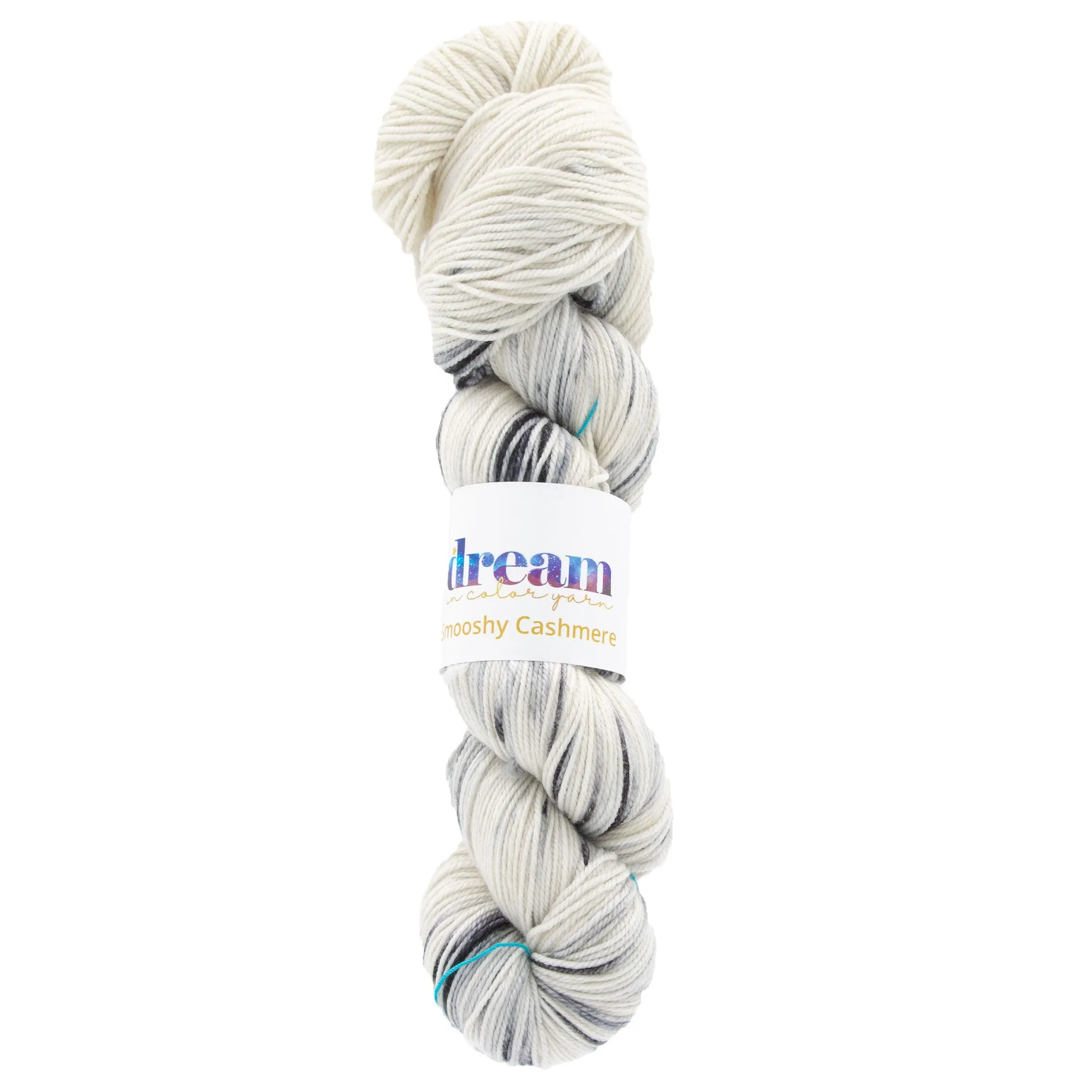Dream in Color Smooshy Cashmere Yarn - Black & White