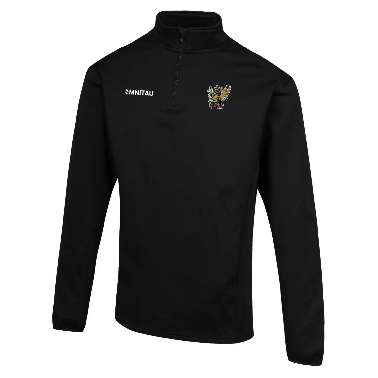Galenicals FC Team Sports 1/4 Zip Fleece - Black