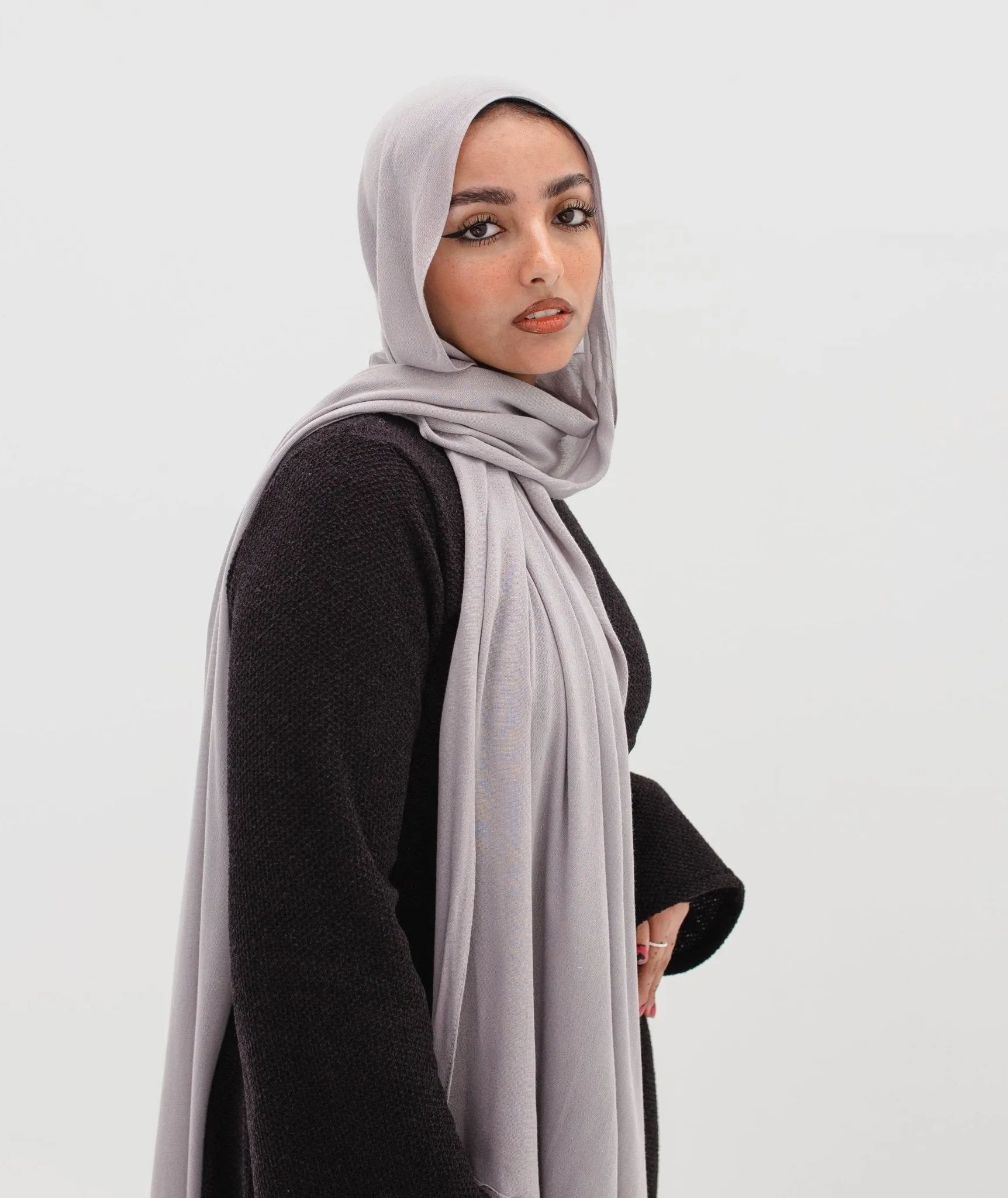 Gray Cotton Veil