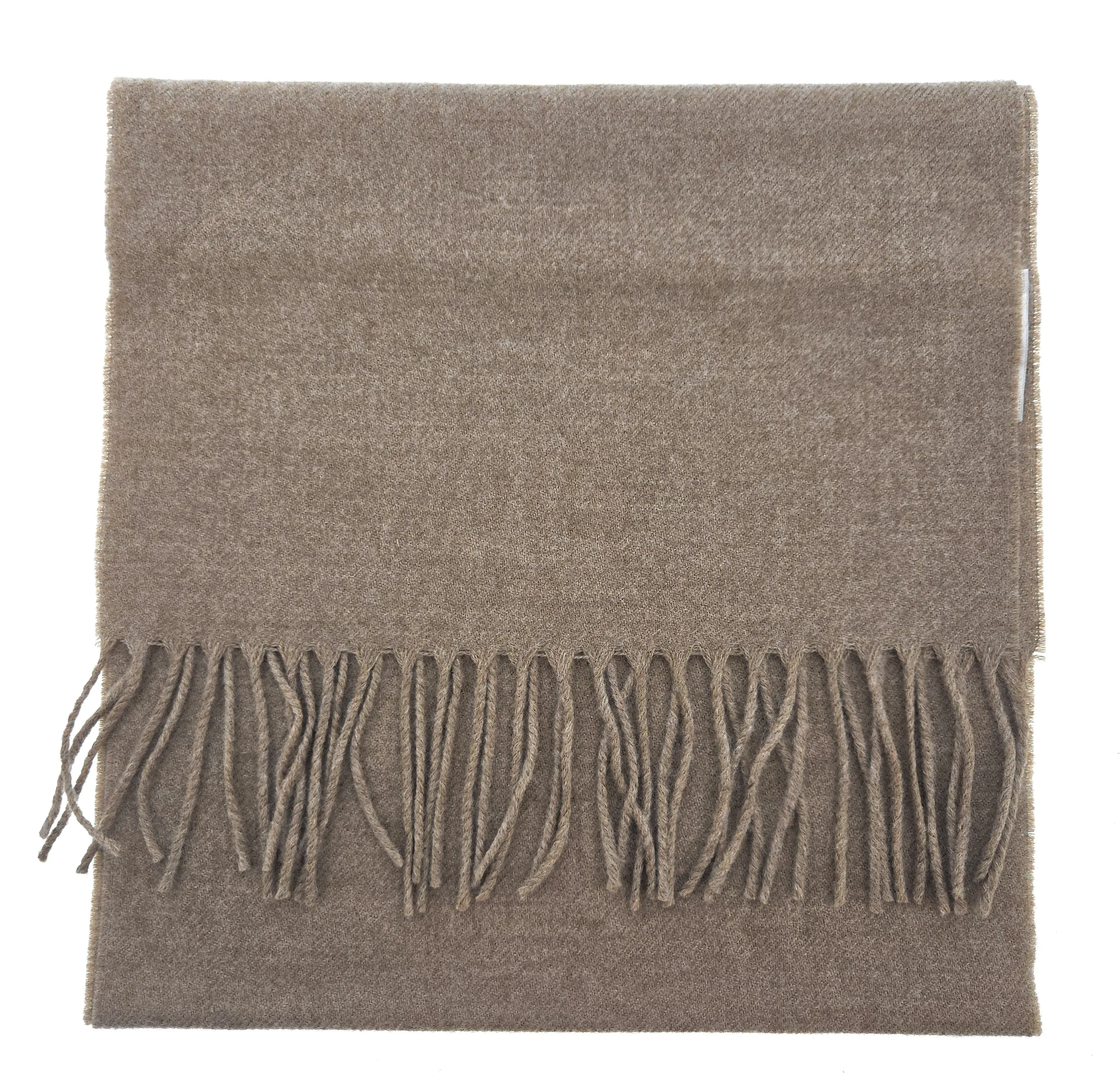 Lanvin Tan Luxurious Modern Pure Wool Scarf