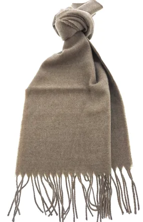Lanvin Tan Luxurious Modern Pure Wool Scarf