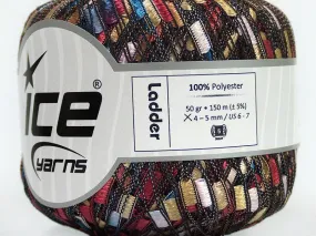 Trellis Ladder Yarn - Denim